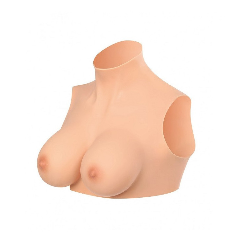 Ultra Realistic Busto de Silicona Cuello Alto Talla L Copa E Starbust