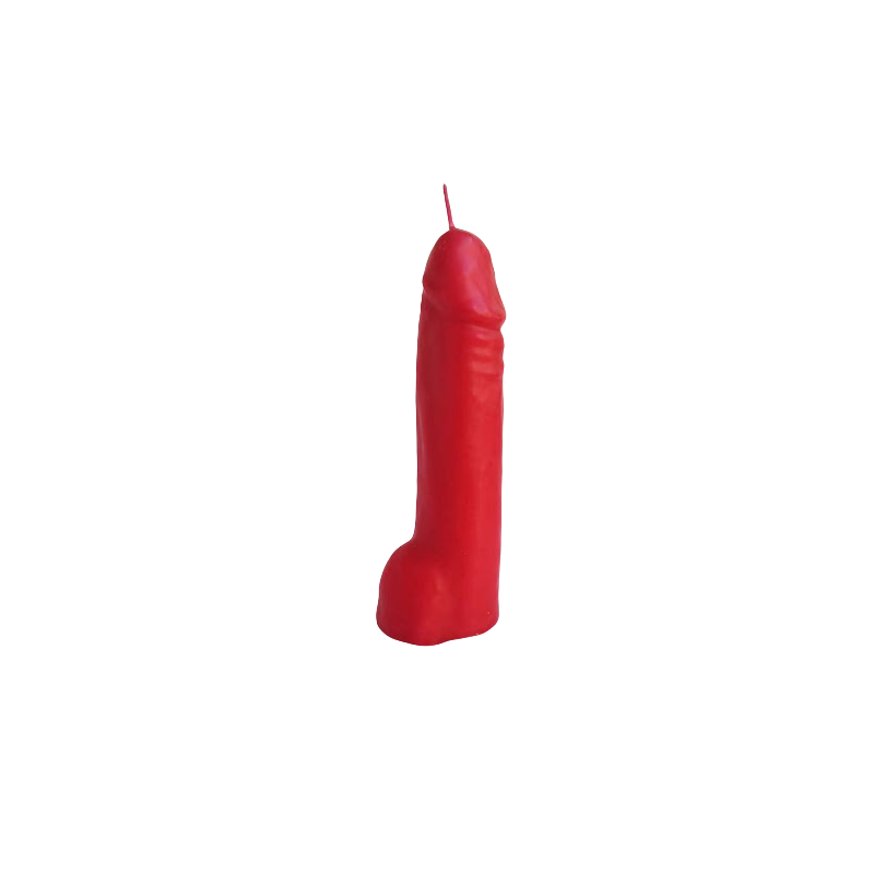 Vela Roja Pene 22 cm