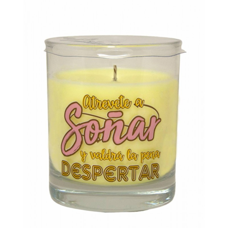 Vela Vaso Perfumada Mensaje Soñar Vela Vaso Perfumada Mensaje Soñar
