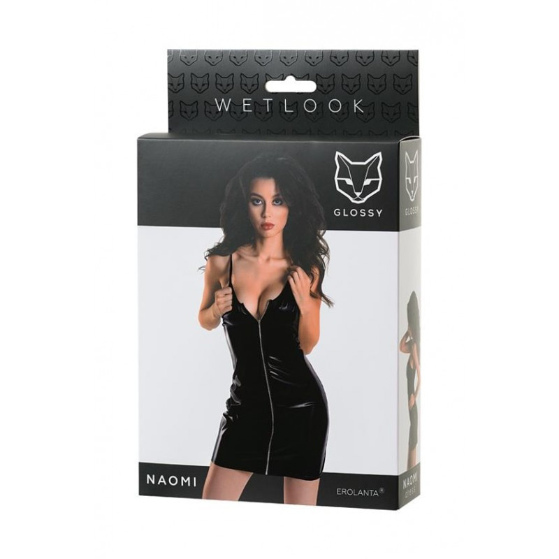 Vestido Glossy Naomi Wetlook