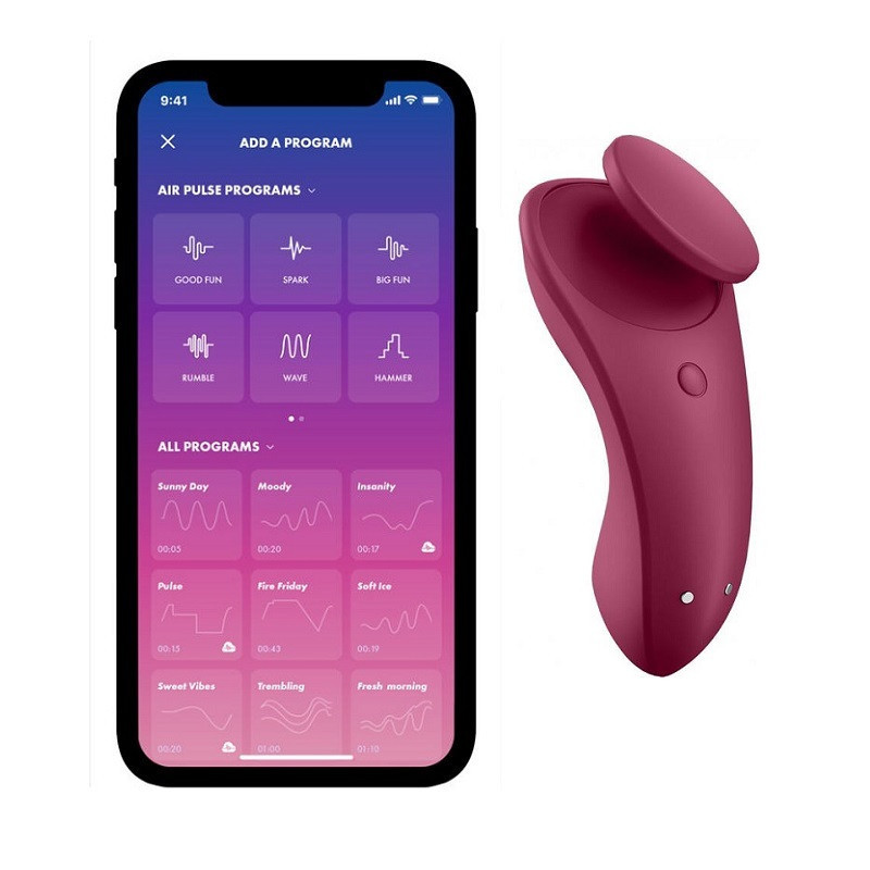 Vibrador APP Control Estimulador Recargable Satisfyer Panty Sexy Secret