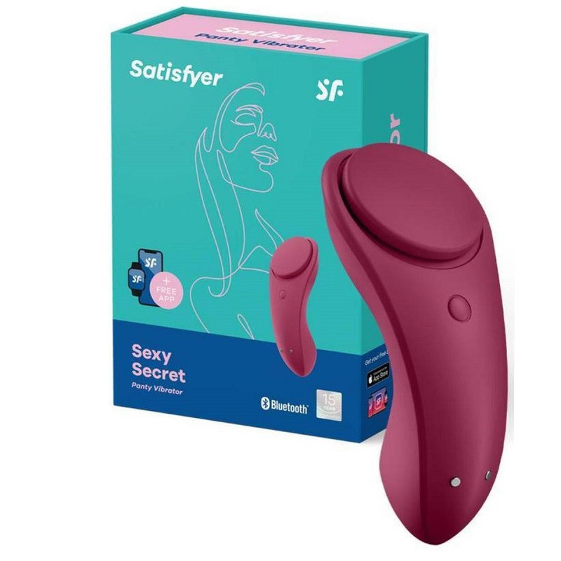 Vibrador APP Control Estimulador Recargable Satisfyer Panty Sexy Secret