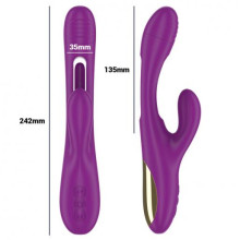 Vibrador con Lengua Oscilante Recargable Apolo Intense