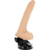 Vibrador De Pilas Base Cock Con Ventosa Regulable 20 cm