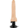 Vibrador De Pilas Base Cock Con Ventosa Regulable 20 cm