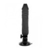 Vibrador De Pilas Base Cock Con Ventosa Regulable 20 cm