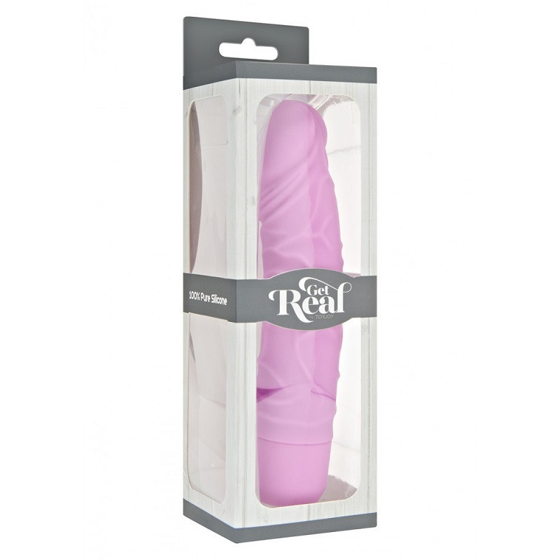 Vibrador De Pilas Get Real Silicona Classic