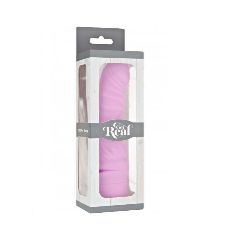 Vibrador De Pilas Get Real Silicona Toy Joy Rosa