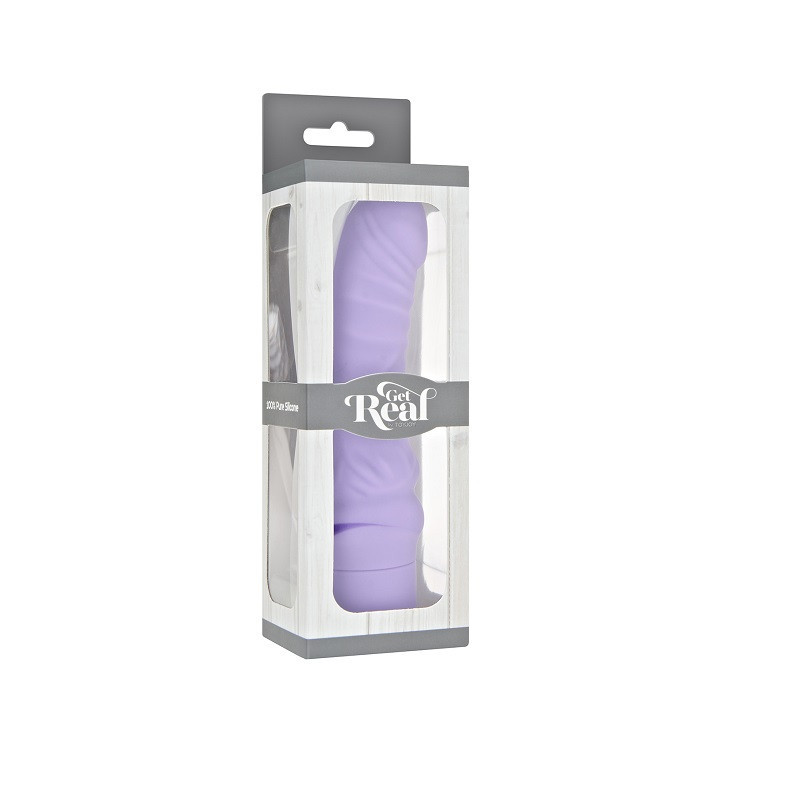 Vibrador De Pilas Get Real Silicona Toy Joy Violeta