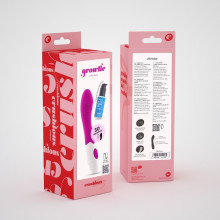 Vibrador De Pilas Growlie + Lubricante Crushious