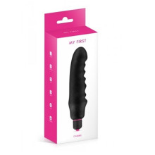 Vibrador De Pilas My First Chubbie Negro