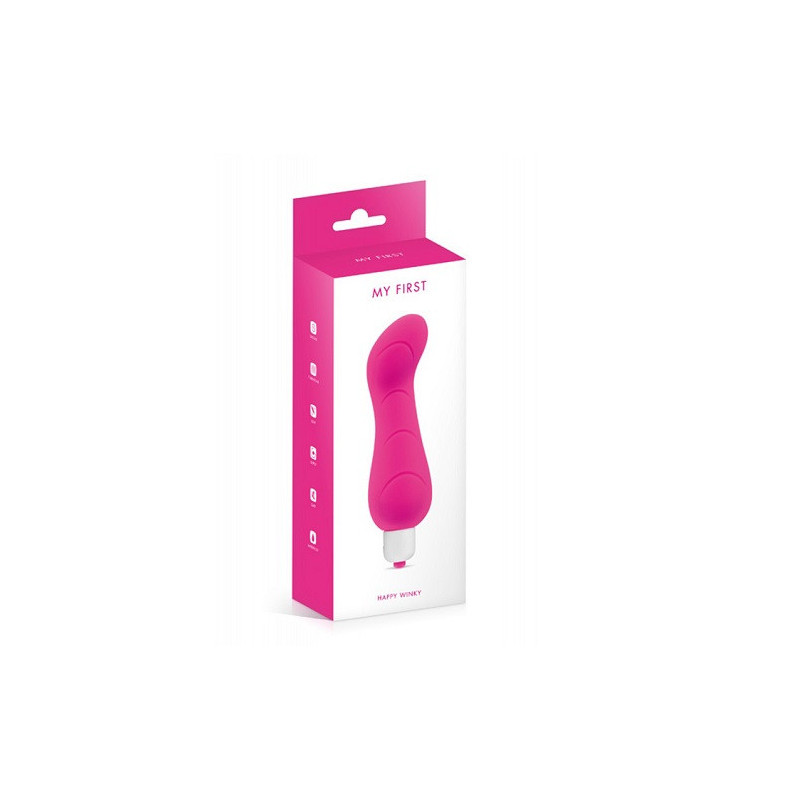 Vibrador De Pilas My First Winky Rosa