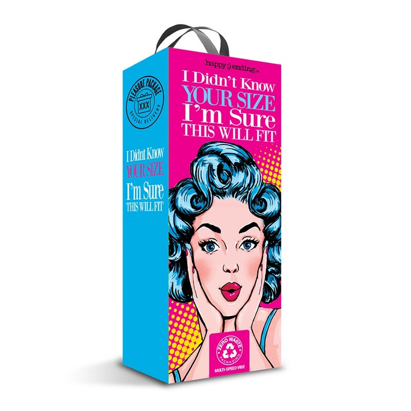 Vibrador De Pilas Pleasure Package I Didnt Know Your Size