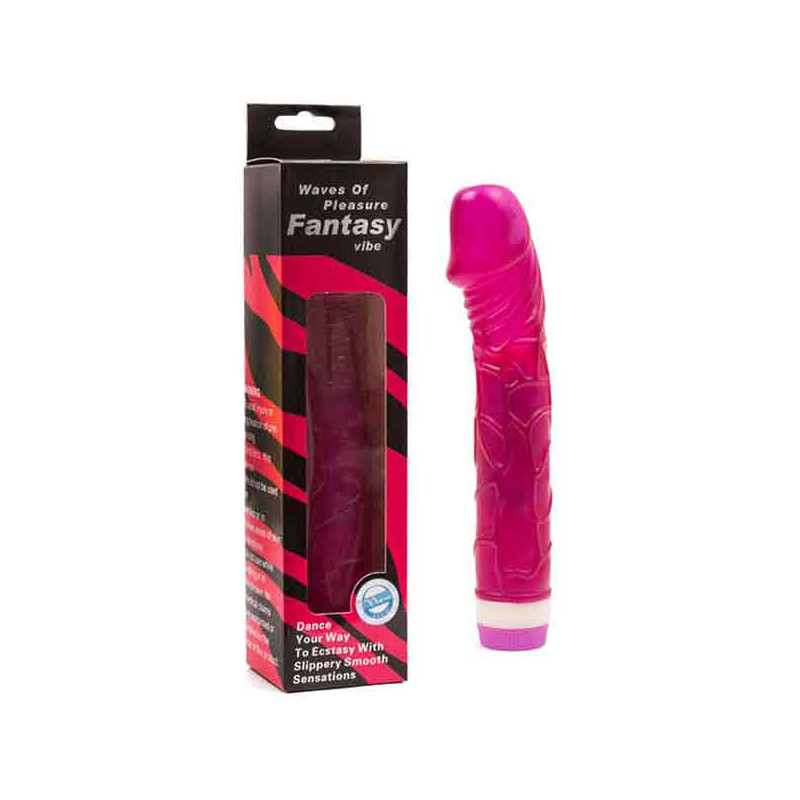 Vibrador De Pilas Purple Boy Realístico
