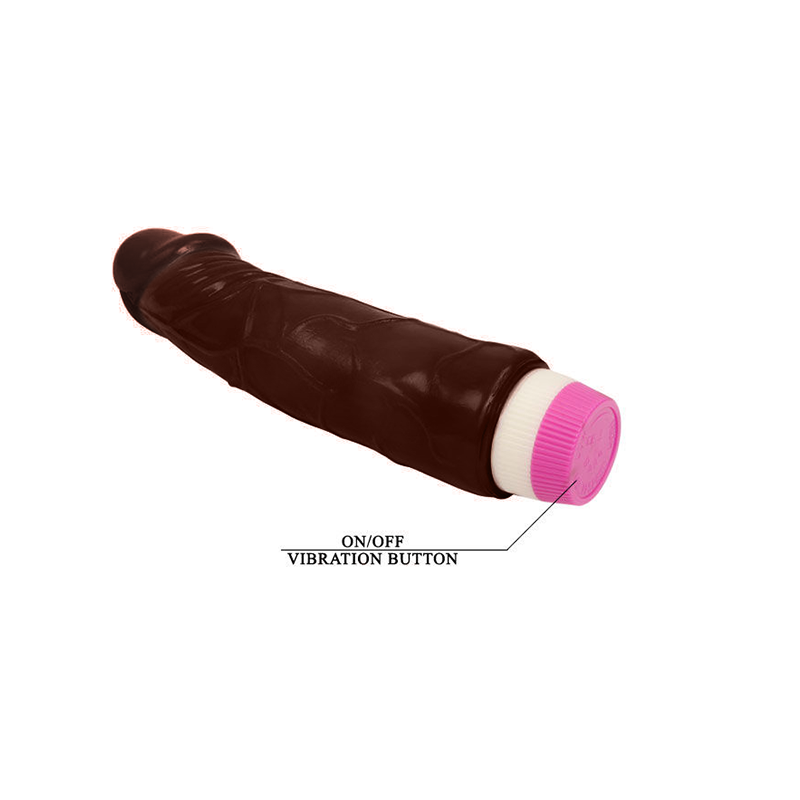 Vibrador de Pilas Waves of Pleasure Marrón
