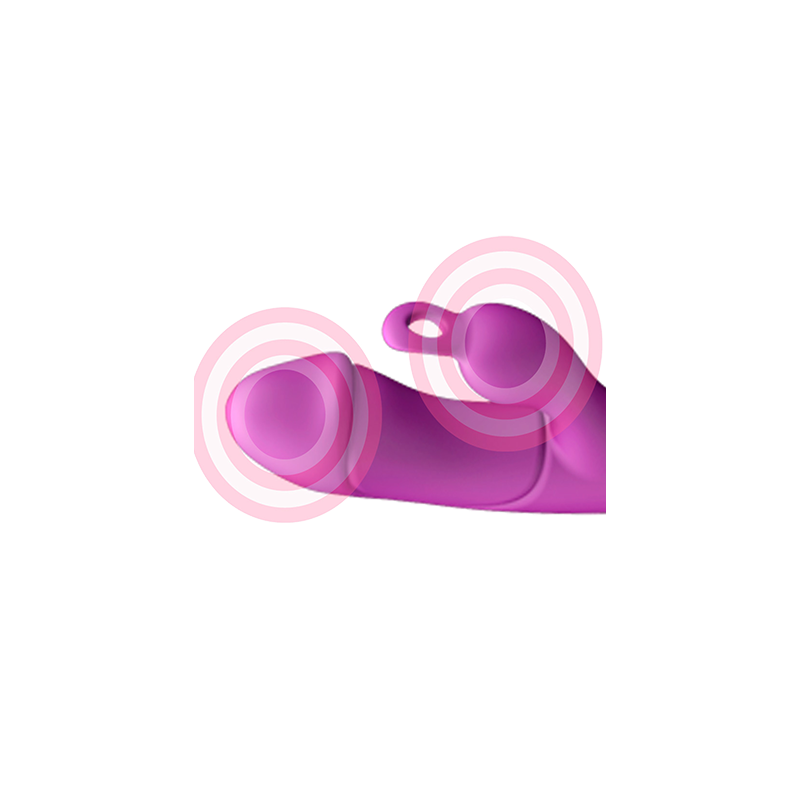 Vibrador Doble Estimulación De Pilas Adrien Lastic Ares