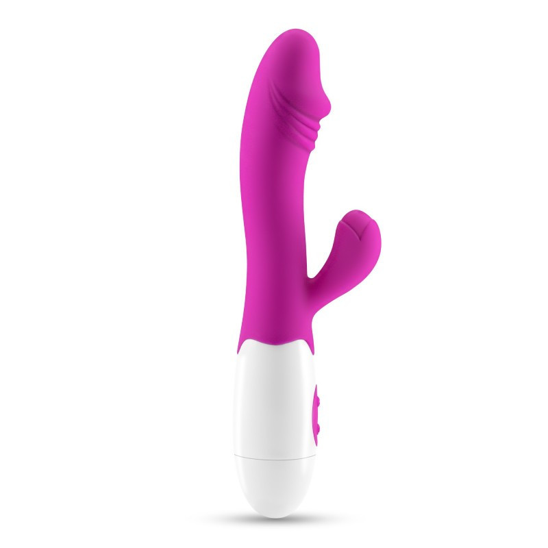 Vibrador Doble Estimulación De Pilas Crushious Lollipop  + Lubricante