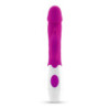 Vibrador Doble Estimulación De Pilas Crushious Mochi + Lubricante