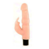 Vibrador Doble Estimulación De Pilas Naughty Bunny