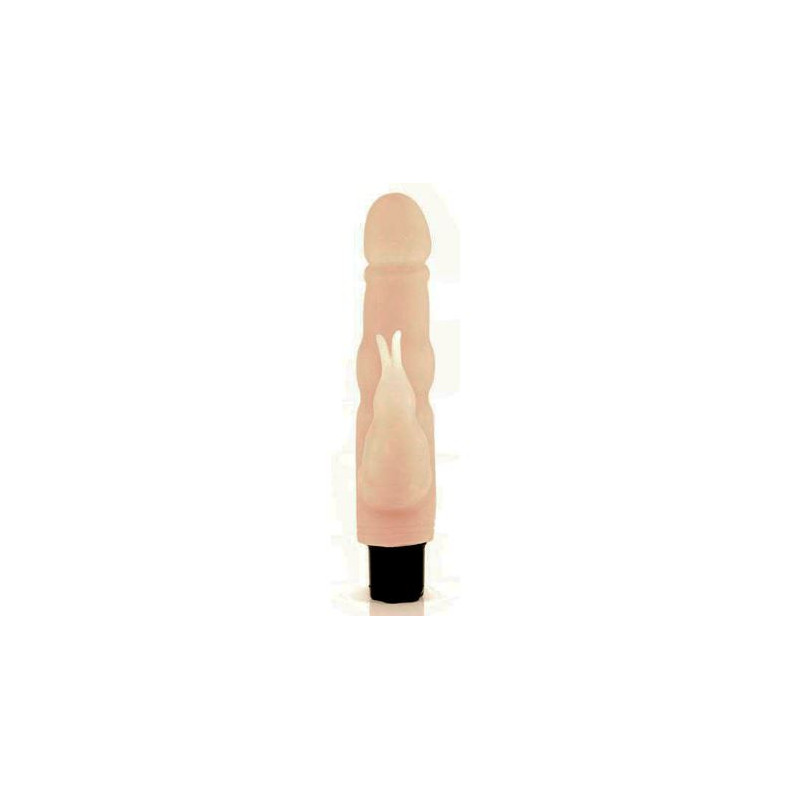 Vibrador Doble Estimulación De Pilas Naughty Bunny