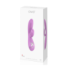 Vibrador Doble Estimulación De Pilas OVO K1 Conejito