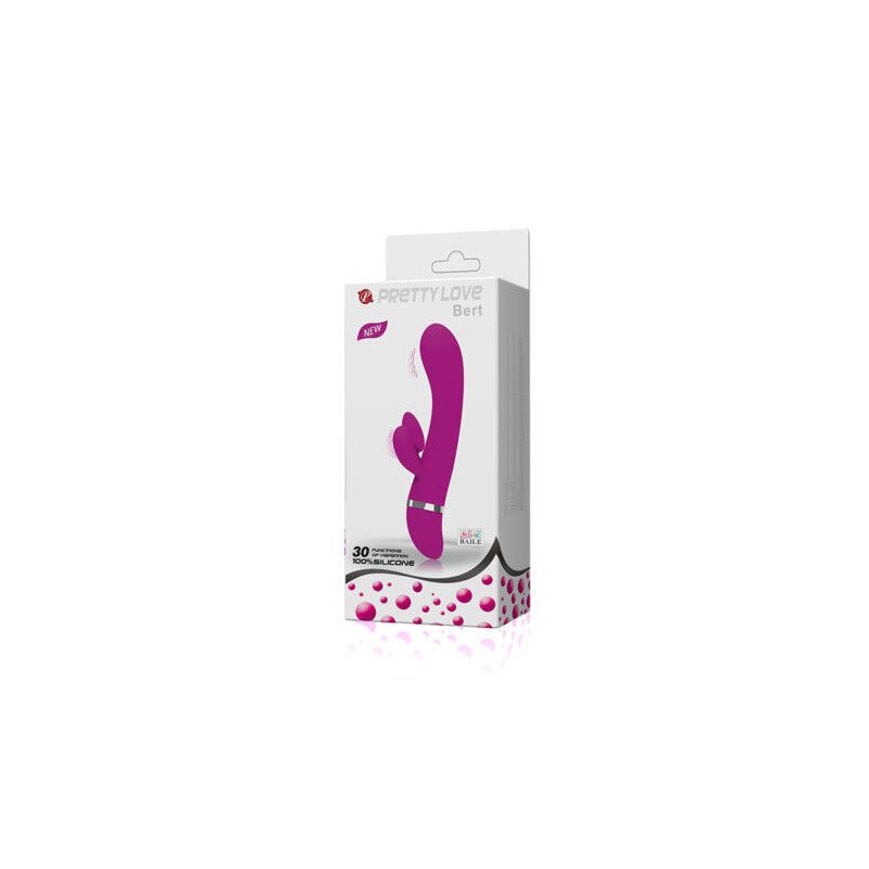Vibrador Doble Estimulación De Pilas Pretty Love Bert