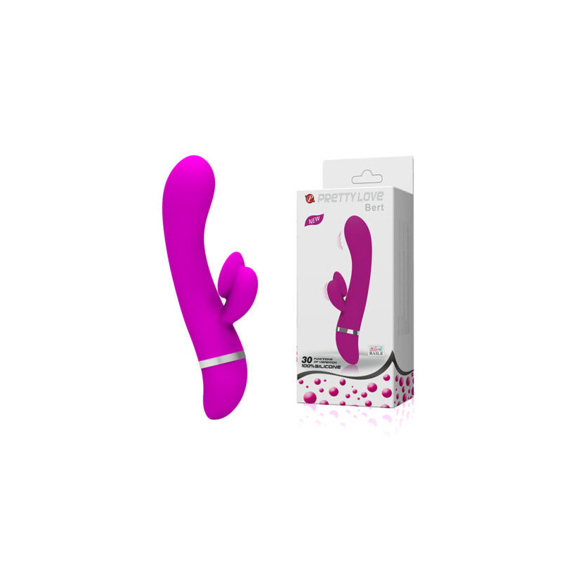 Vibrador Doble Estimulación De Pilas Pretty Love Bert