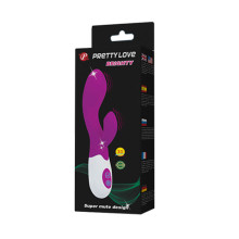Vibrador Doble Estimulación De Pilas Pretty Love Brighty