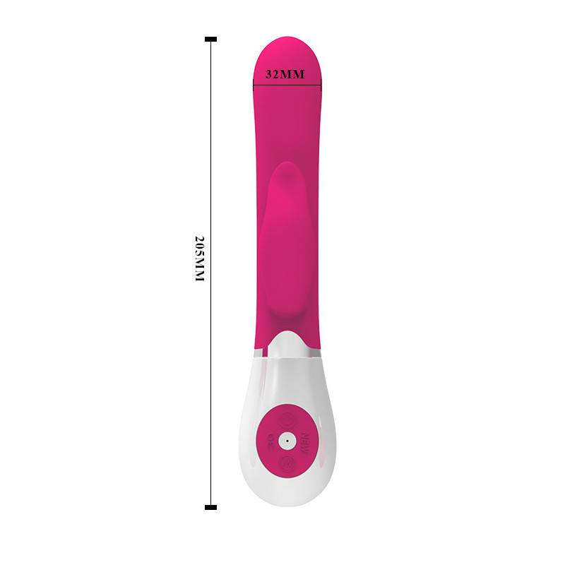 Vibrador Doble Estimulación De Pilas Pretty Love Felix