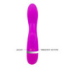 Vibrador Doble Estimulación De Pilas Pretty Love Freda