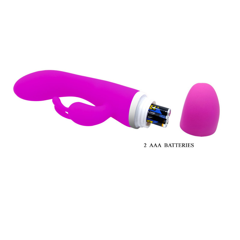 Vibrador Doble Estimulación De Pilas Pretty Love Freda
