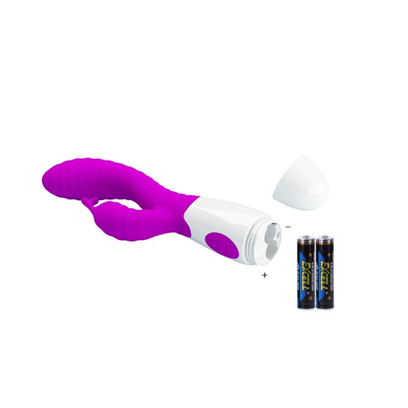 Vibrador Doble Estimulación De Pilas Pretty Love Pete