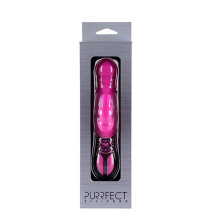 Vibrador Doble Estimulación De Pilas Purrfect Silicone 10x Duo Vibe