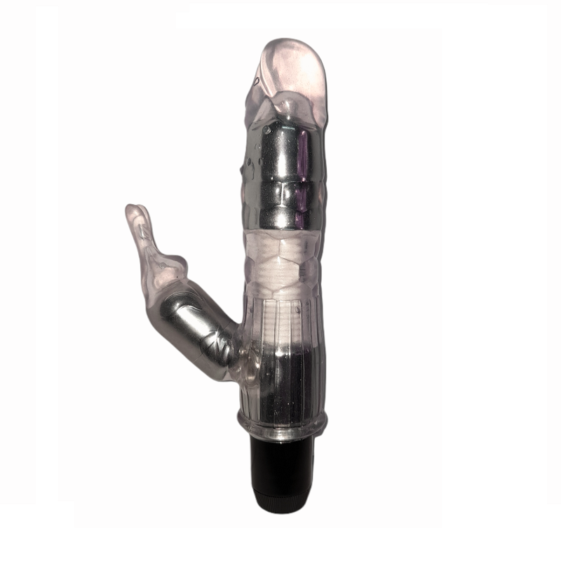 Vibrador Doble Estimulación De Pilas Slider Bendable