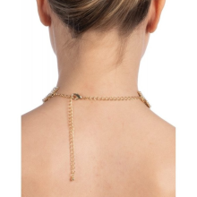 Accesorio Collar Dorado Diseño Strass Emma Bijoux Pour Toi