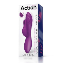 Vibrador Doble Estimulación Recargable Action Eleven