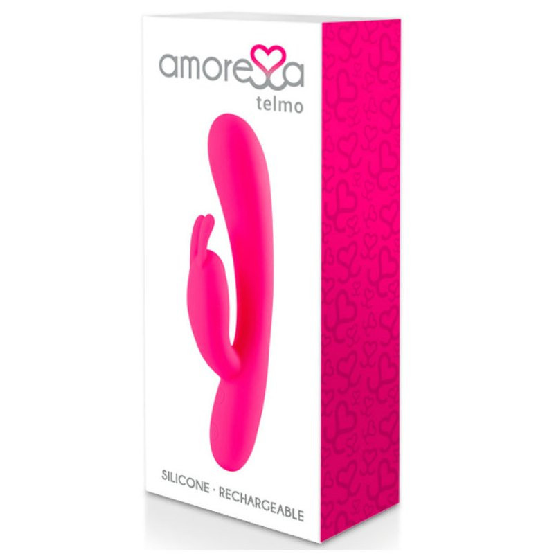 Vibrador Doble estimulación Recargable Amoressa Telmo Silicone