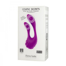 Vibrador Doble Estimulación Recargable Control Remoto Couples Secrets + Mini LRS Control