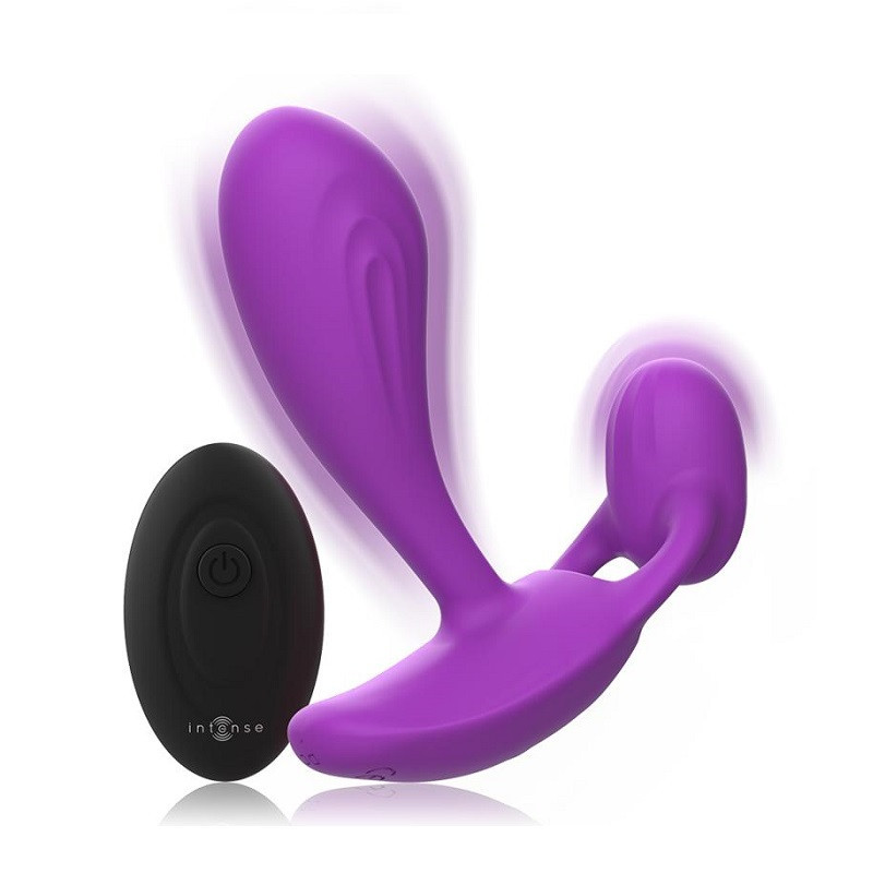 Vibrador Doble Estimulación Recargable Control Remoto Intense Shelly