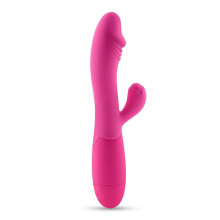 Vibrador Doble Estimulación Recargable Crushious Blossoms + Lubricante