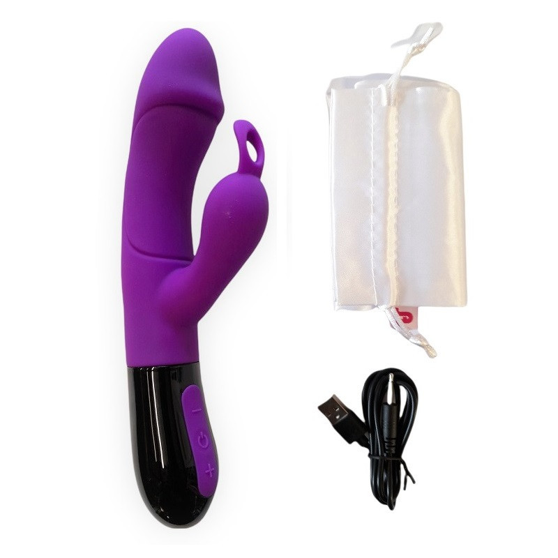 Vibrador Doble Estimulación Recargable De Adrien Lastic Ares 2.0