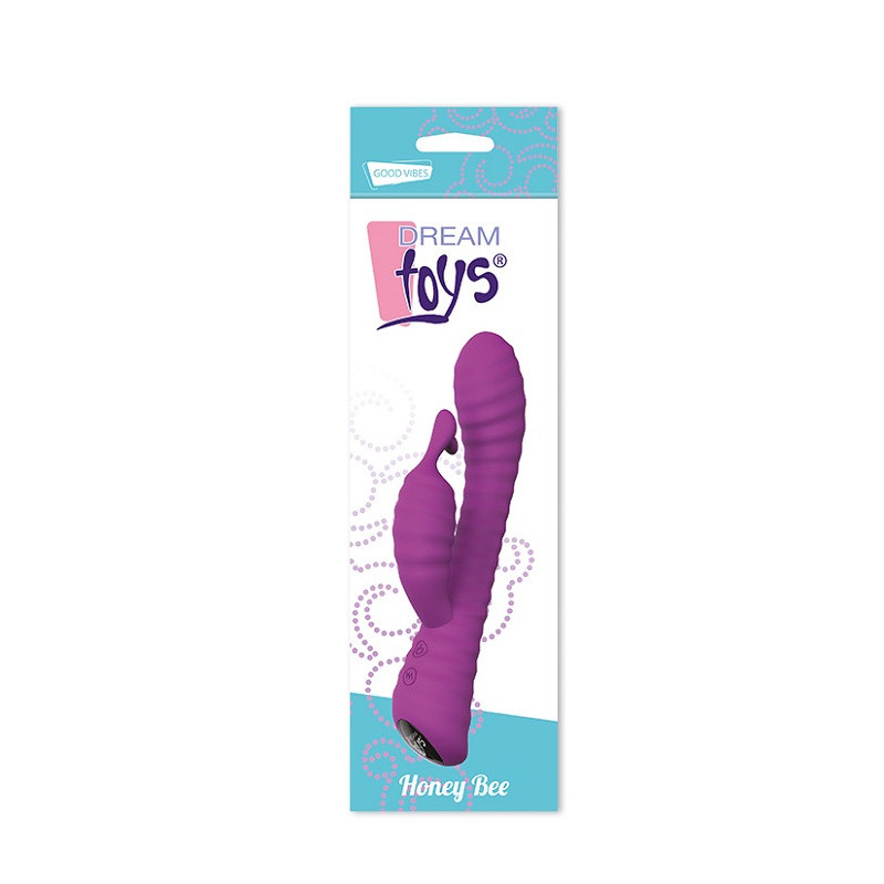 Vibrador Doble Estimulación Recargable Dream Toys Honey Bee