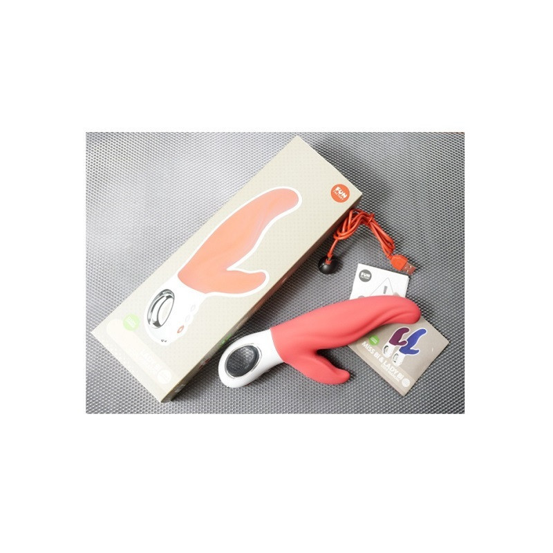 Vibrador Doble Estimulación Recargable Fun Factory Lady Bi CnC Rojo