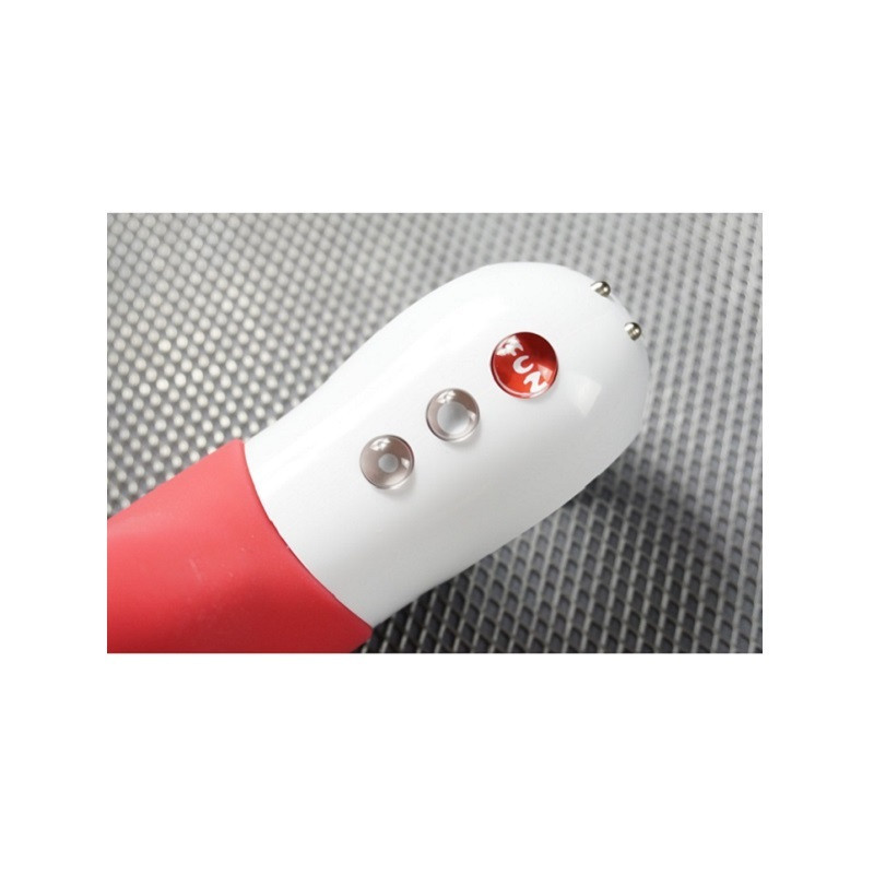 Vibrador Doble Estimulación Recargable Fun Factory Lady Bi CnC Rojo