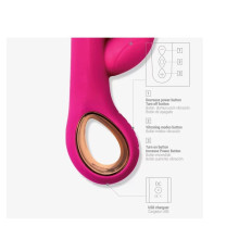 Vibrador Doble Estimulación Recargable G-Spot Rabbit Bia De Langloys