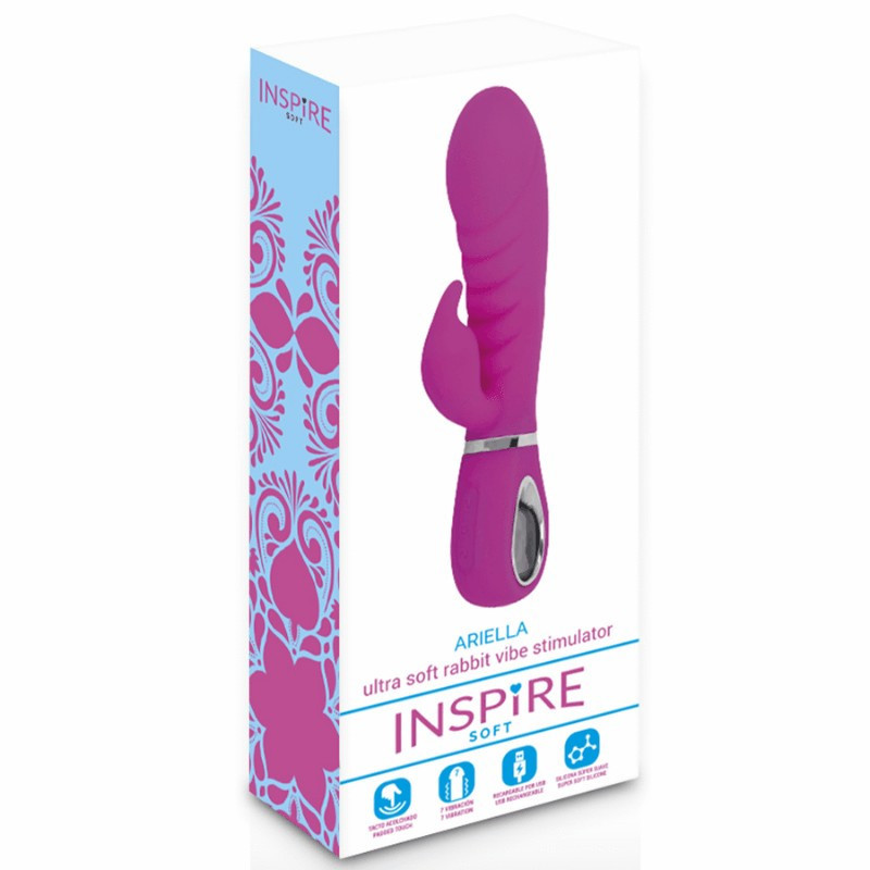 Vibrador Doble Estimulación Recargable Inspire Soft Ariella