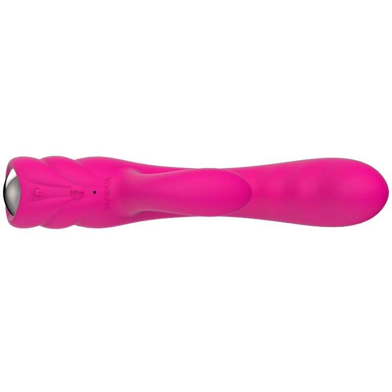 Vibrador Doble Estimulación Recargable Nalone Pure