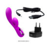 Vibrador Doble Estimulación Recargable Pretty Love Honey
