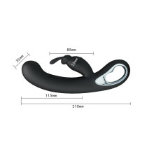 Vibrador Doble Estimulación Recargable Pretty Love Webb