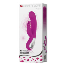 Vibrador Doble Estimulación Recargable Pretty Love Webb